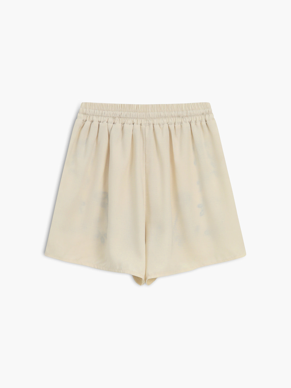 Plant Embroidery Leisure Shorts Set