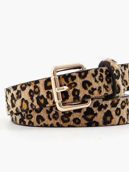 Leopard Waist Belt